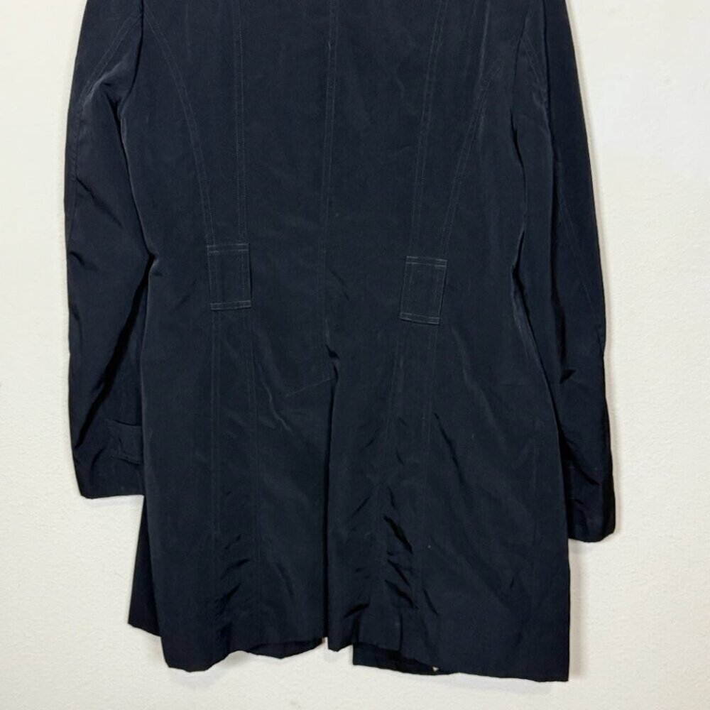 Calvin Klein trench coat jacket Sz M WOMEN USA - Picture 8 of 8